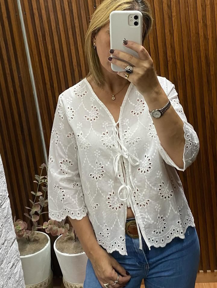Blusa Brodery sin Boton - Imagen 2