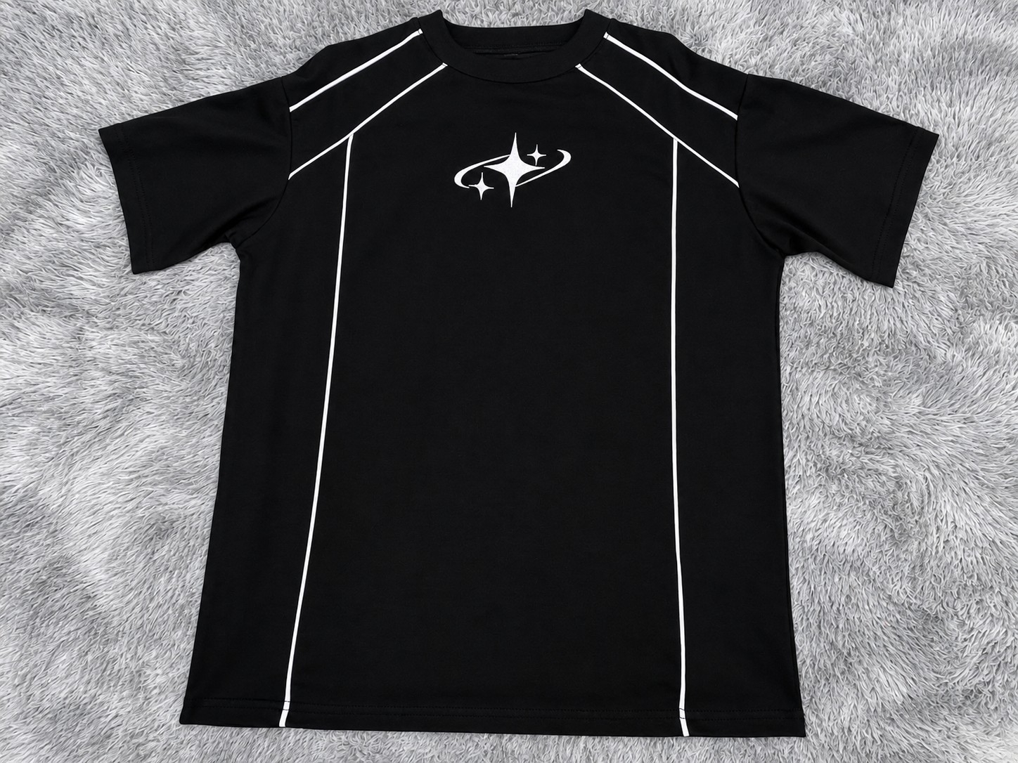 Remeras Oversize de Algodón Bordadas - Imagen 2