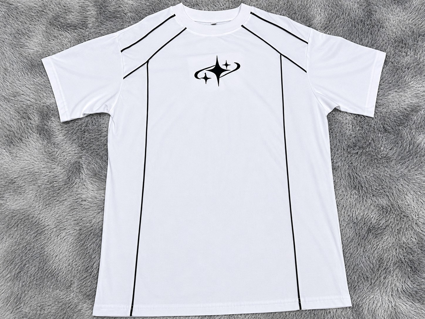 Remeras Oversize de Algodón Bordadas - Imagen 3