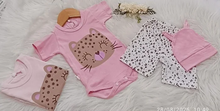 Set 3 Piezas Leopardita