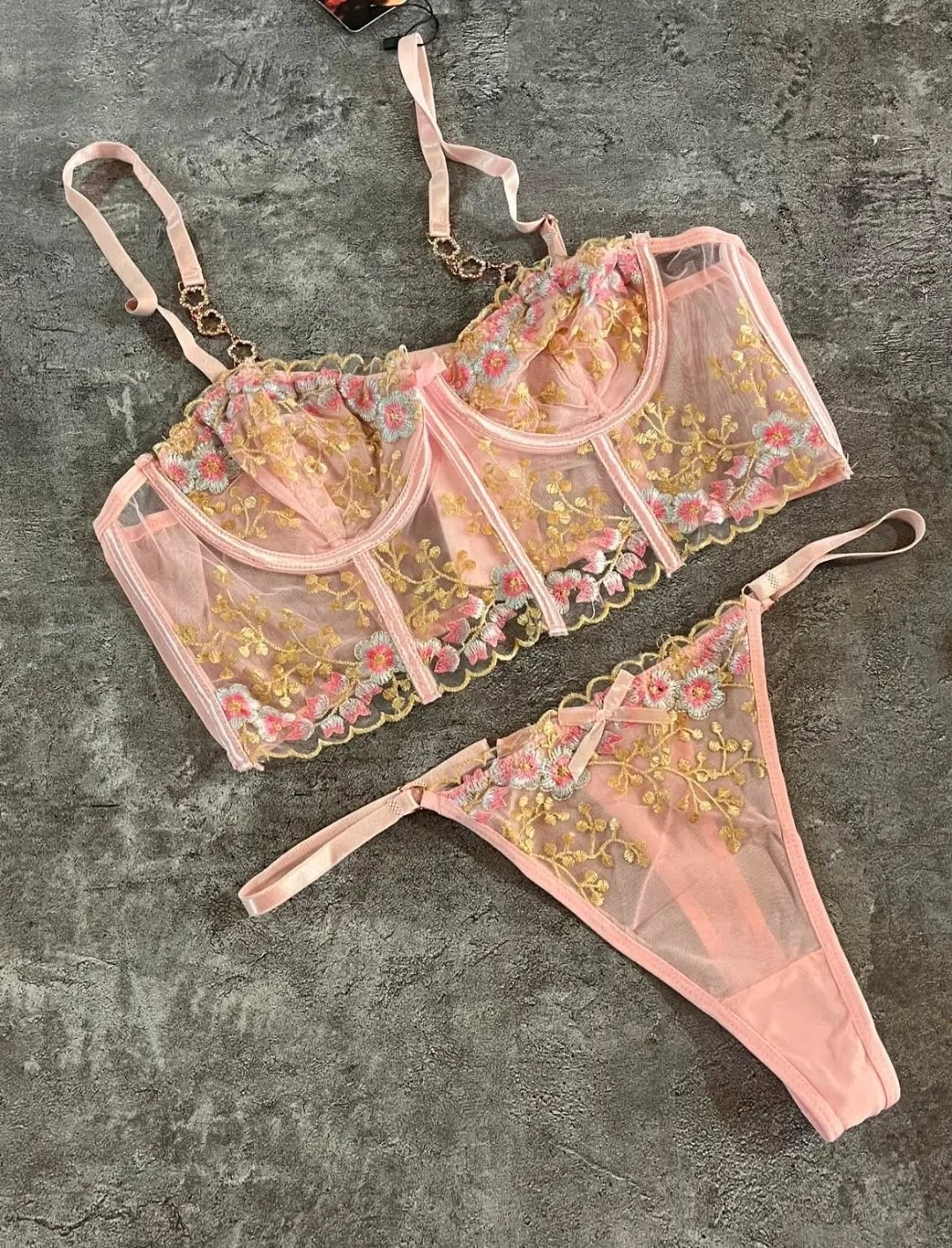 Conjunto con Corseth #2133 _ Importado - Imagen 2