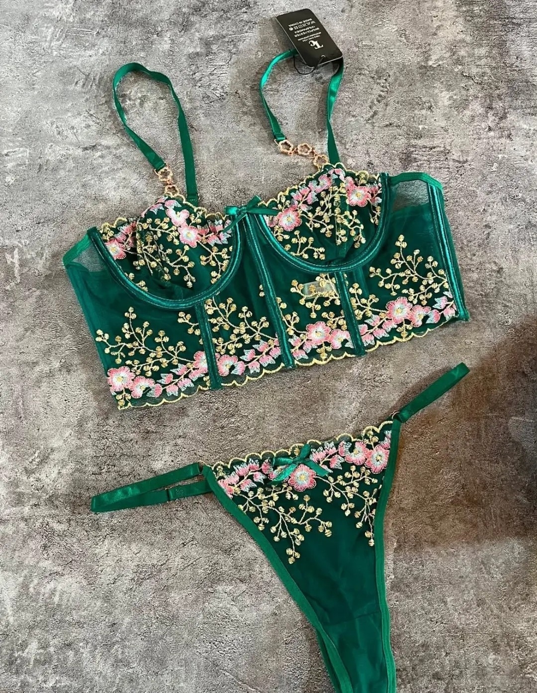 Conjunto con Corseth #2133 _ Importado - Imagen 4