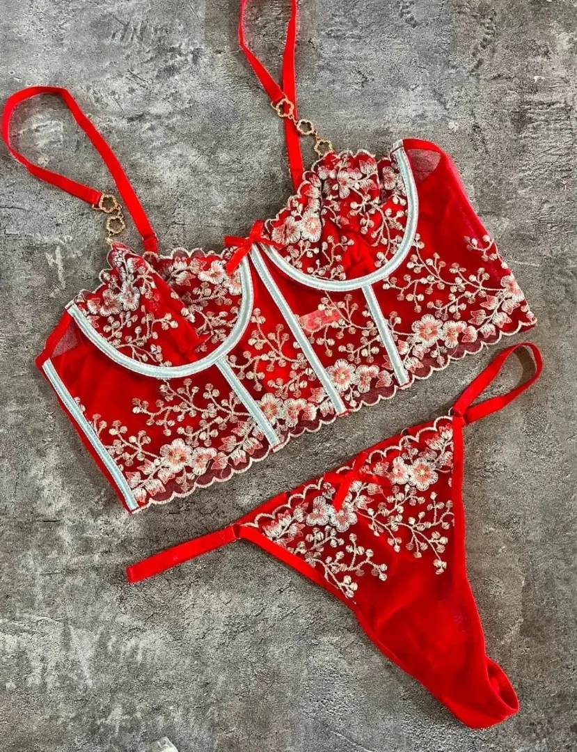 Conjunto con Corseth #2133 _ Importado - Imagen 5
