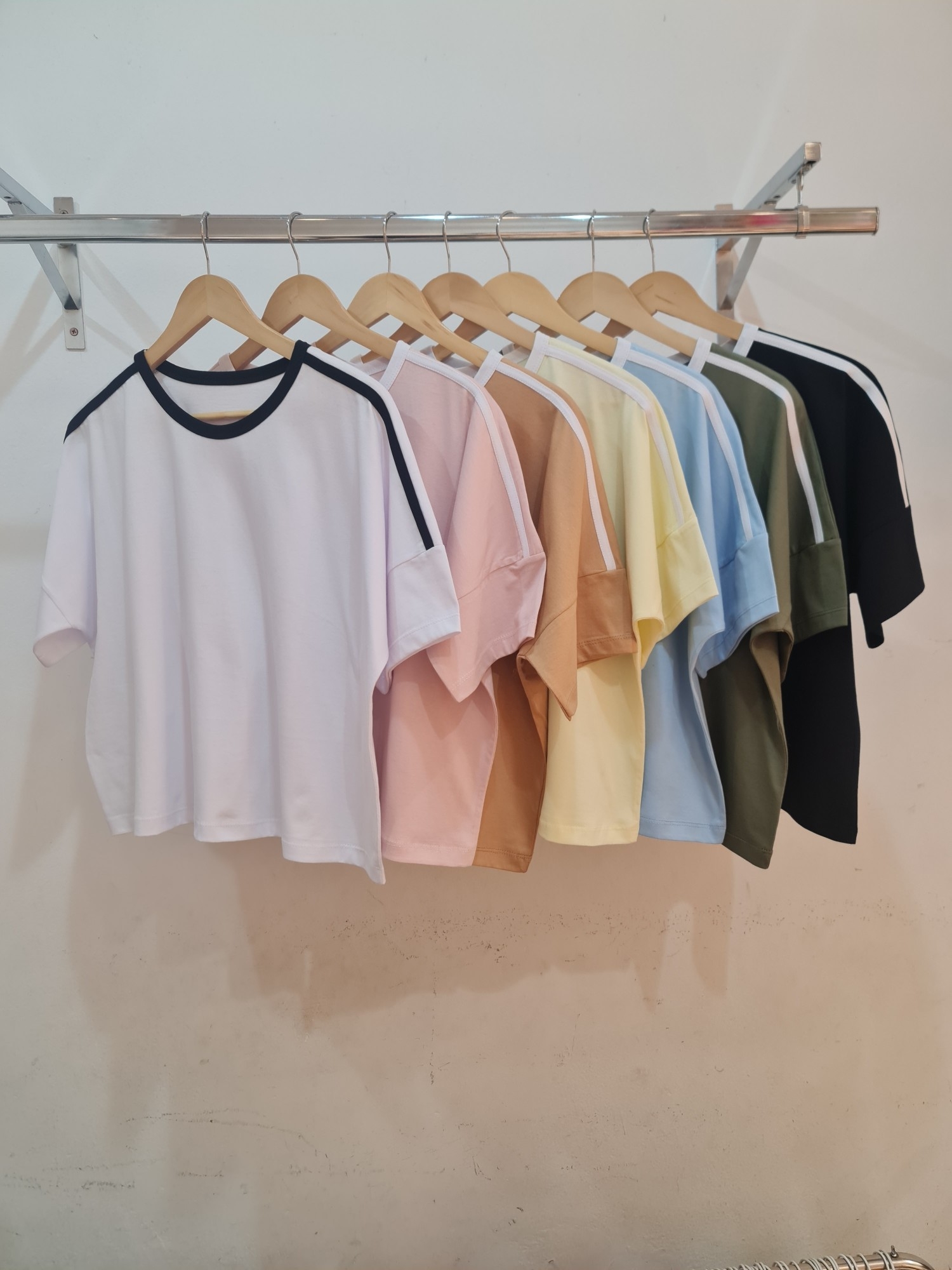 367-conjunto(shorts+remera Oversize)-algodon - Imagen 2