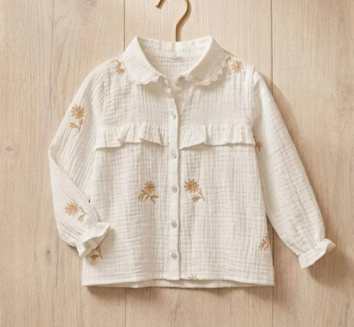 Camisa Coton 4a14 Nena Village