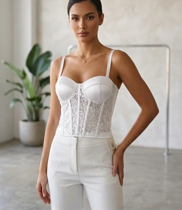 Corset Lentejuela M@2xl Importadas
