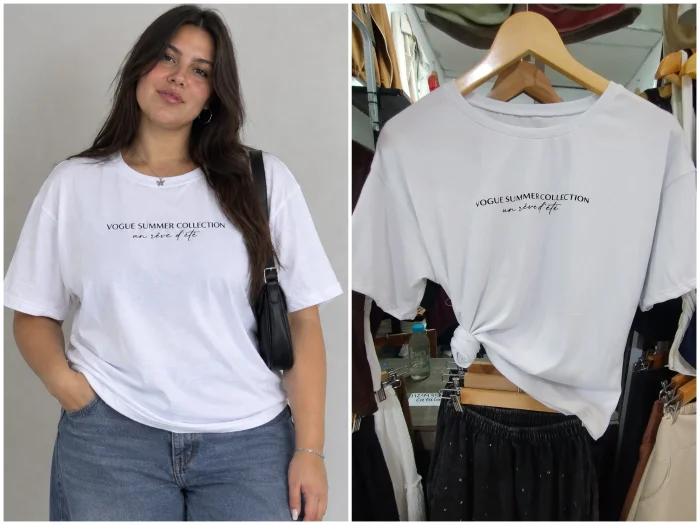 Remera Basica Estampado