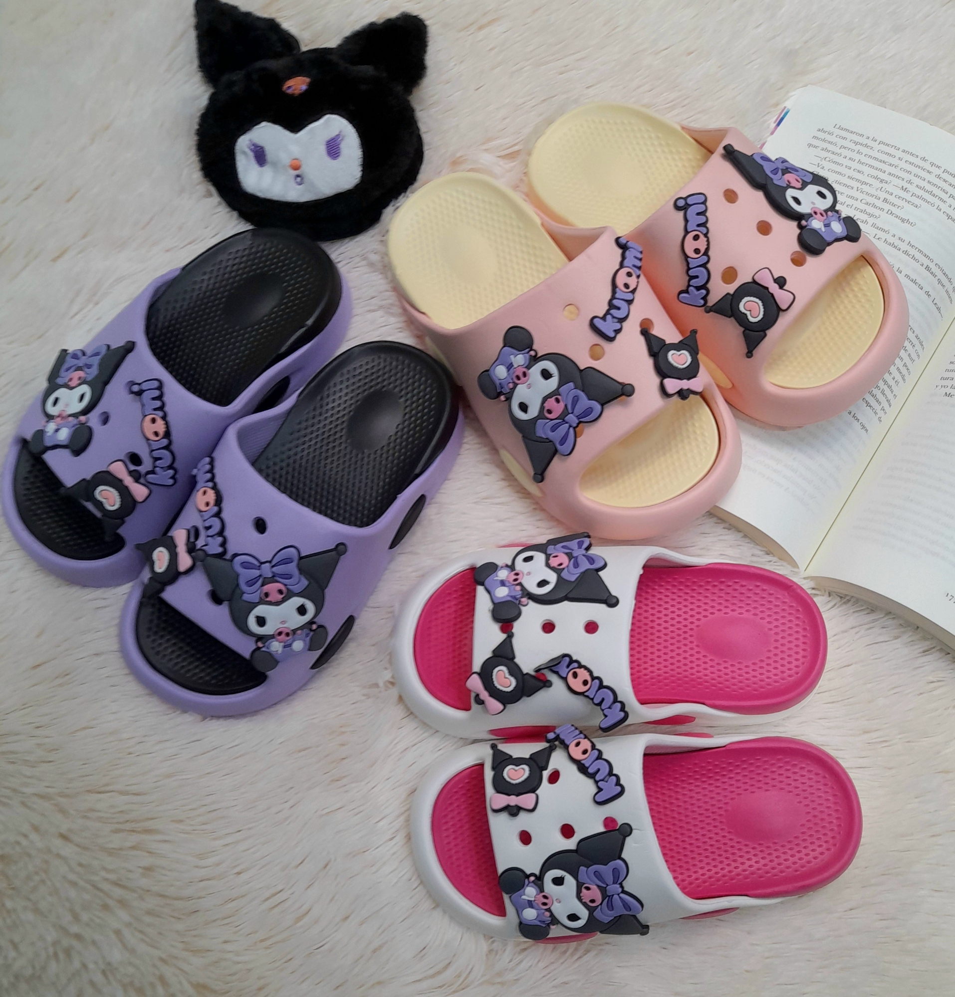 Chanclas Kuromi Pin 24a29 Importada - Imagen 1