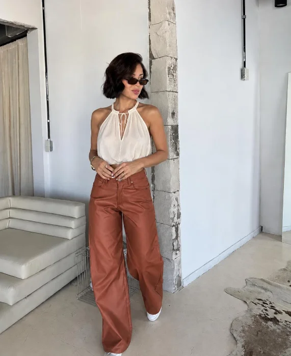 Wide Leg Engomado