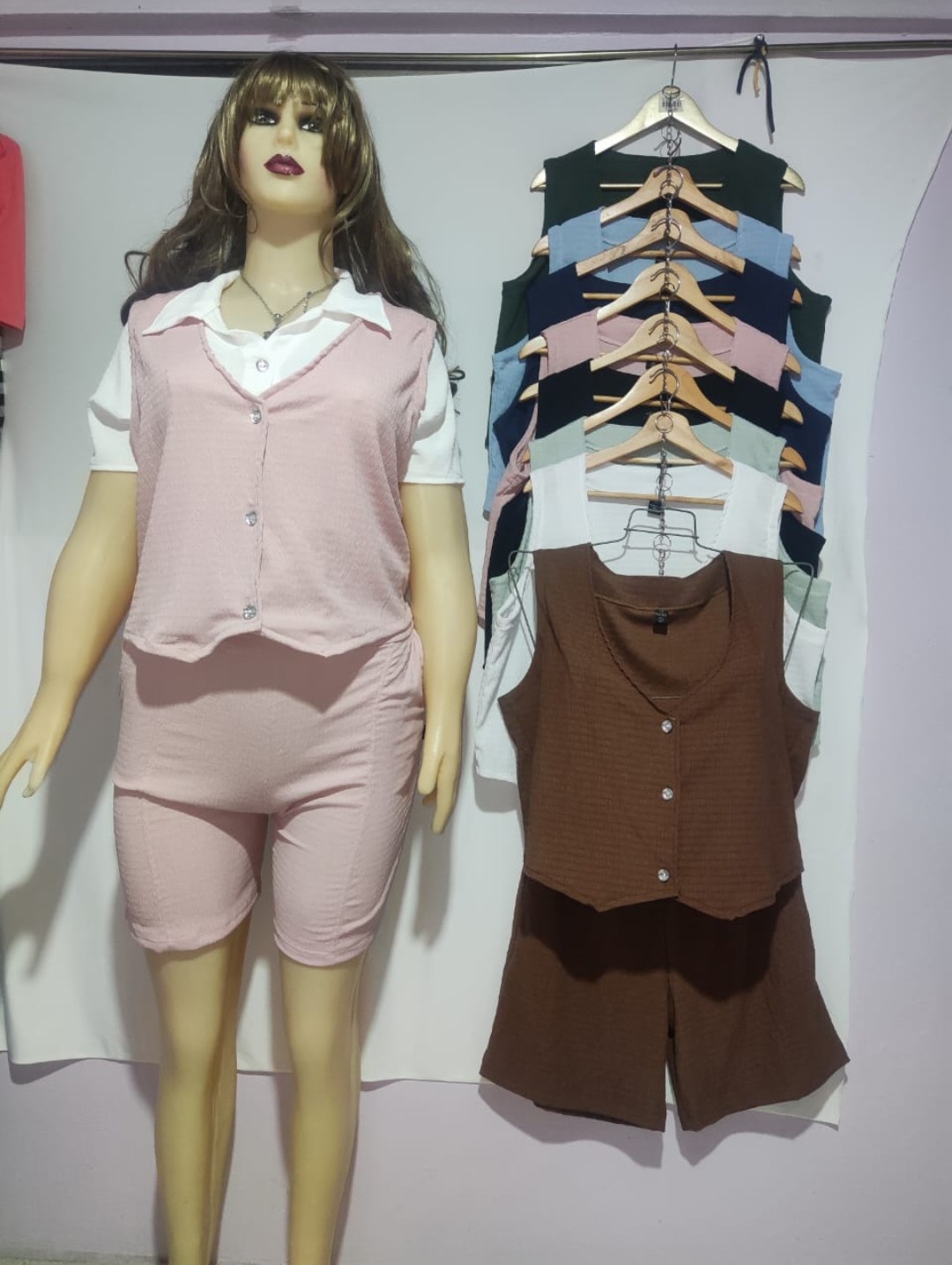 Conjunto de Chaleco y Short de Hawai - Imagen 2