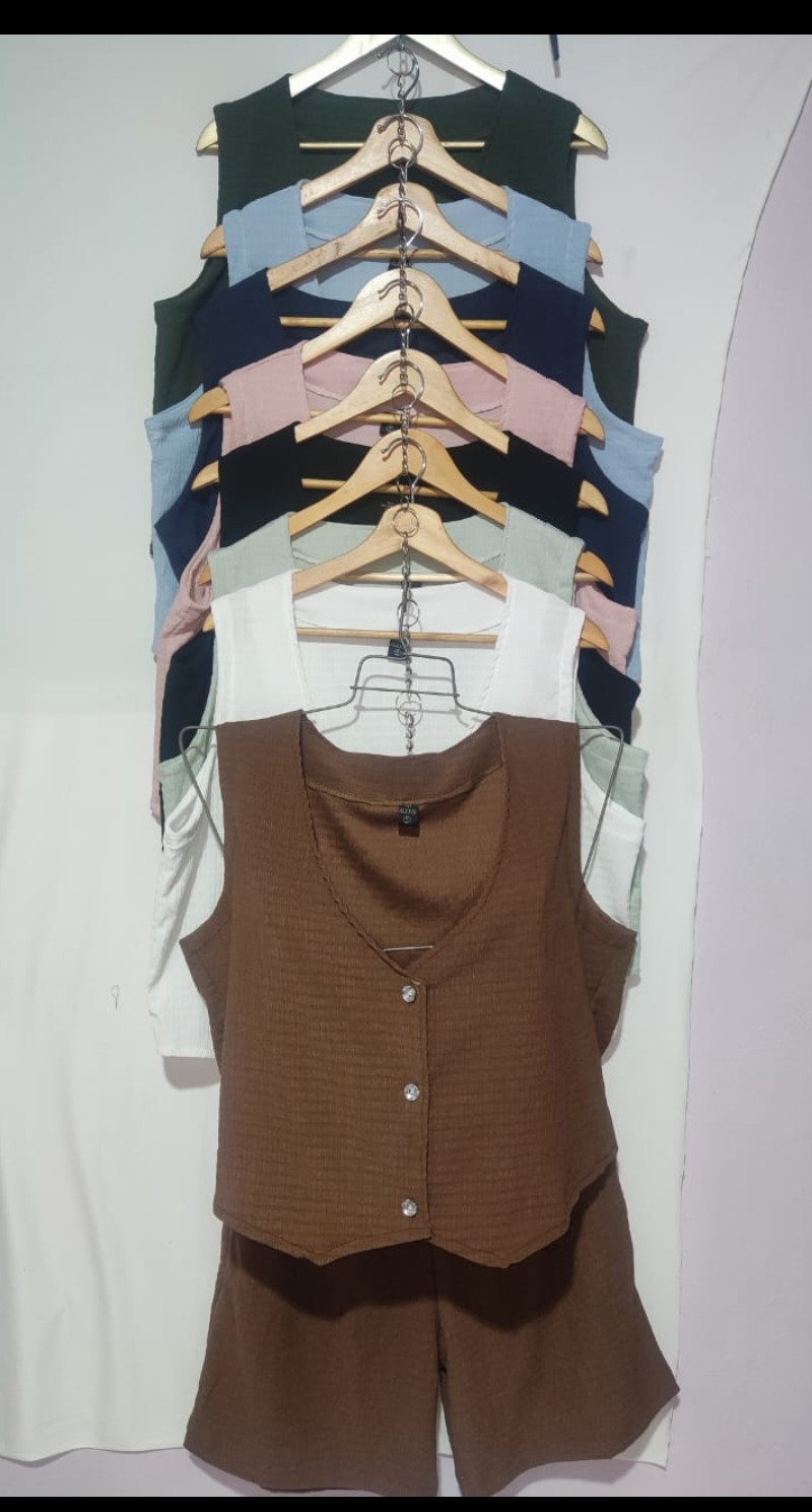 Conjunto de Chaleco y Short de Hawai - Imagen 3