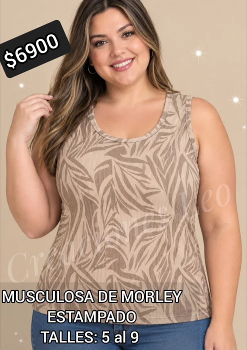 Musculosa de Morley Estampado!