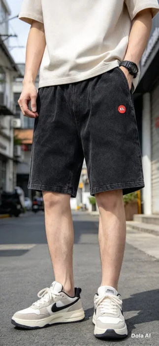 Bermudas Baggy Nevado