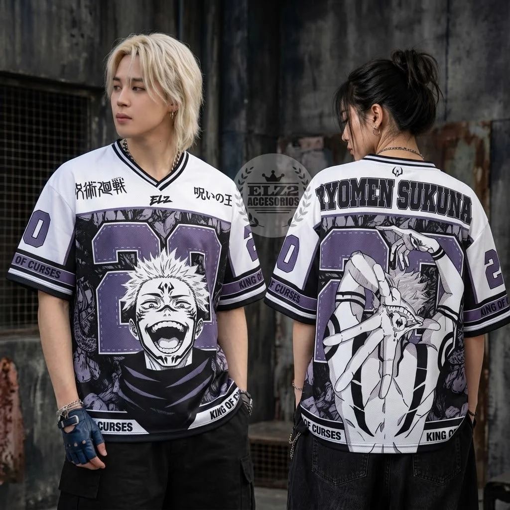 Jersey Anime Remera Overside - Imagen 1