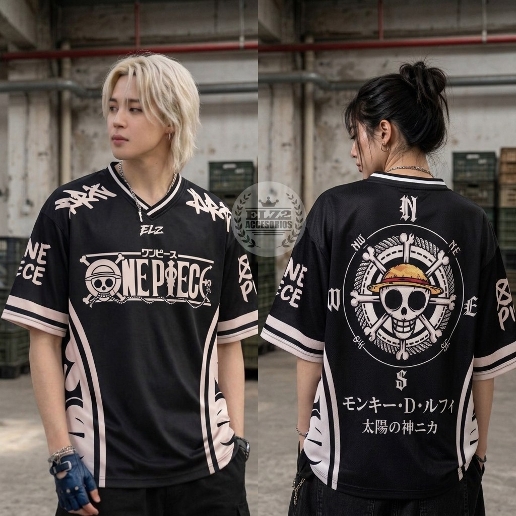 Jersey Anime Remera Overside - Imagen 2