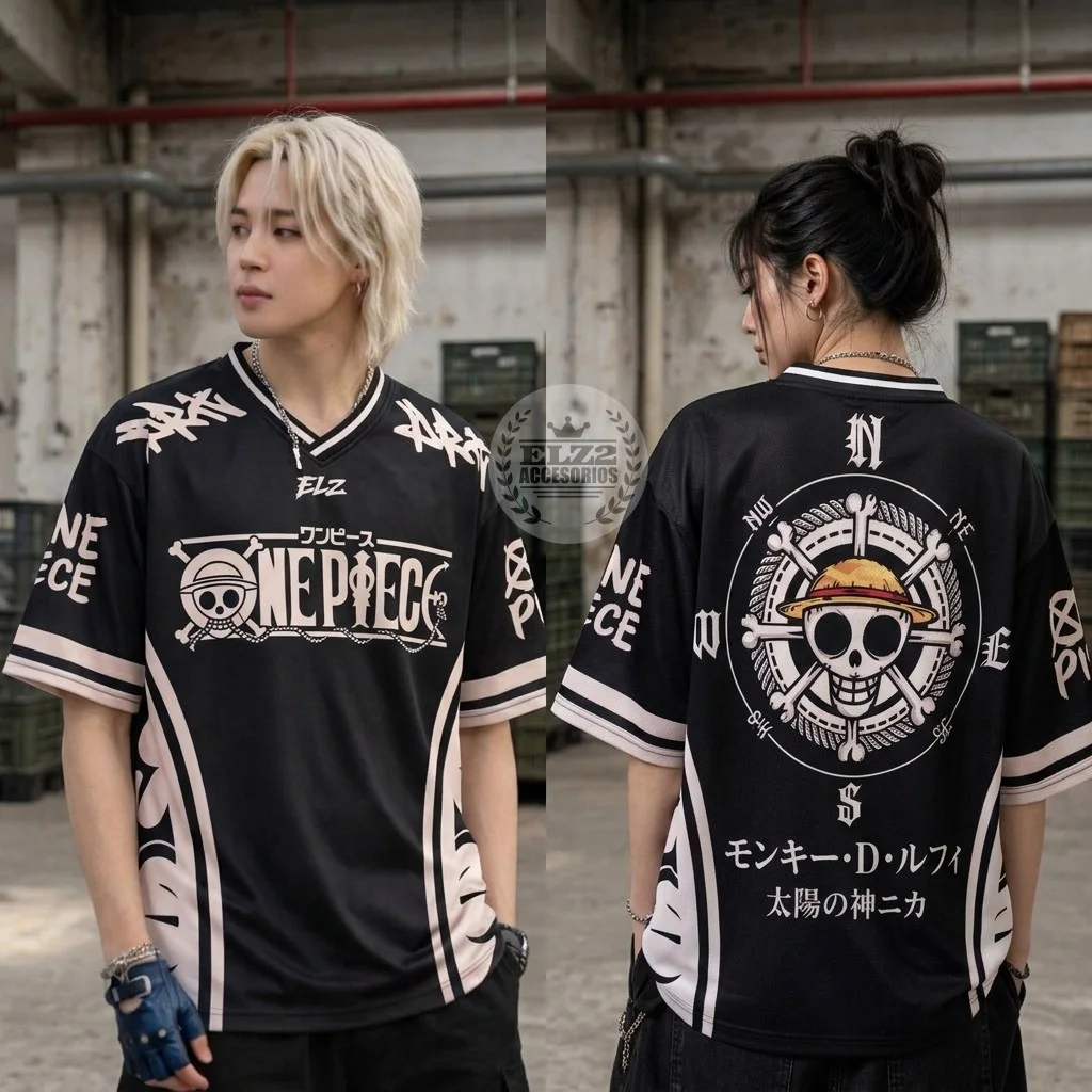 Jersey Anime Remera Overside - Imagen 2