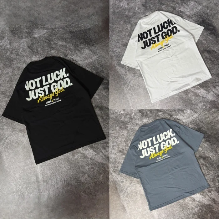 Remera Oversize  Not Luck Cristiana