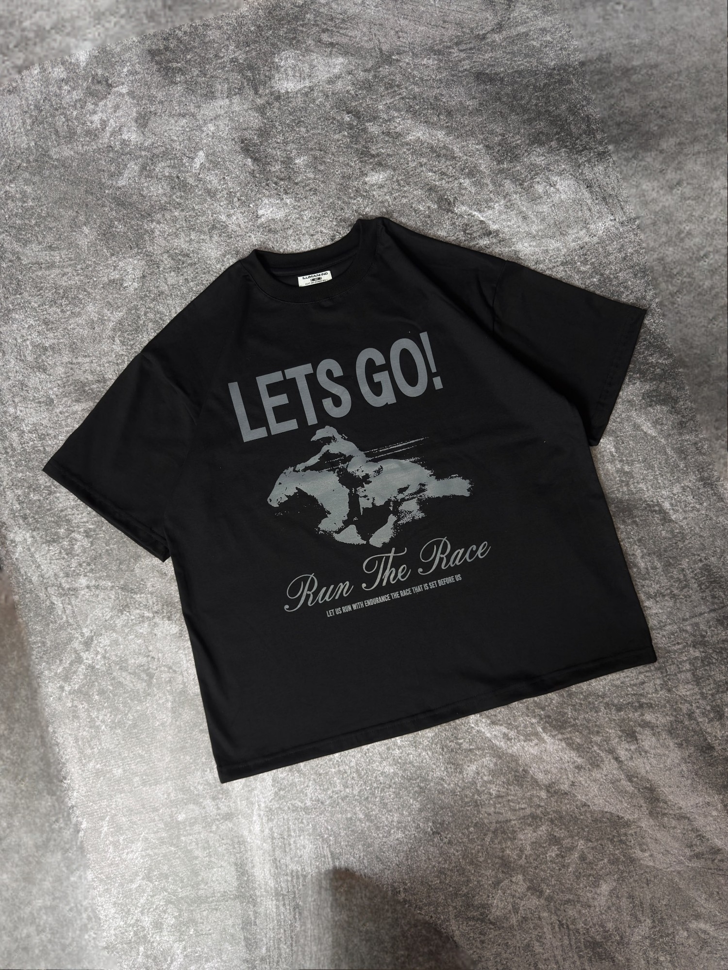 Remera Boxy Fit Lets Go Cristiana - Imagen 2