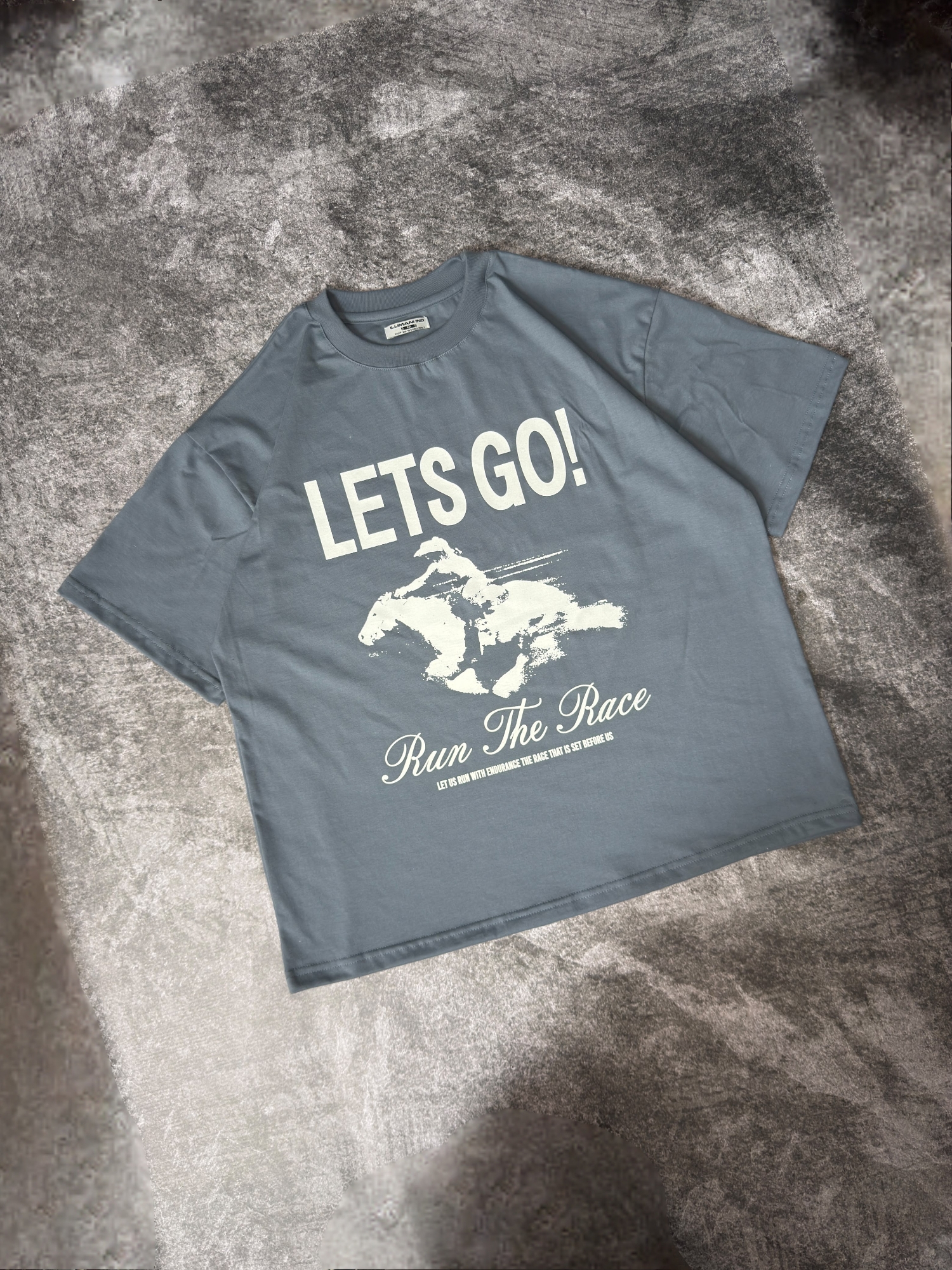 Remera Boxy Fit Lets Go Cristiana - Imagen 3