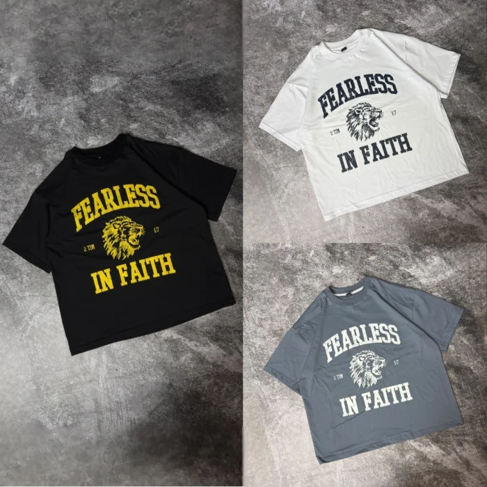 Remera Boxy Fir Fearless Cristiana