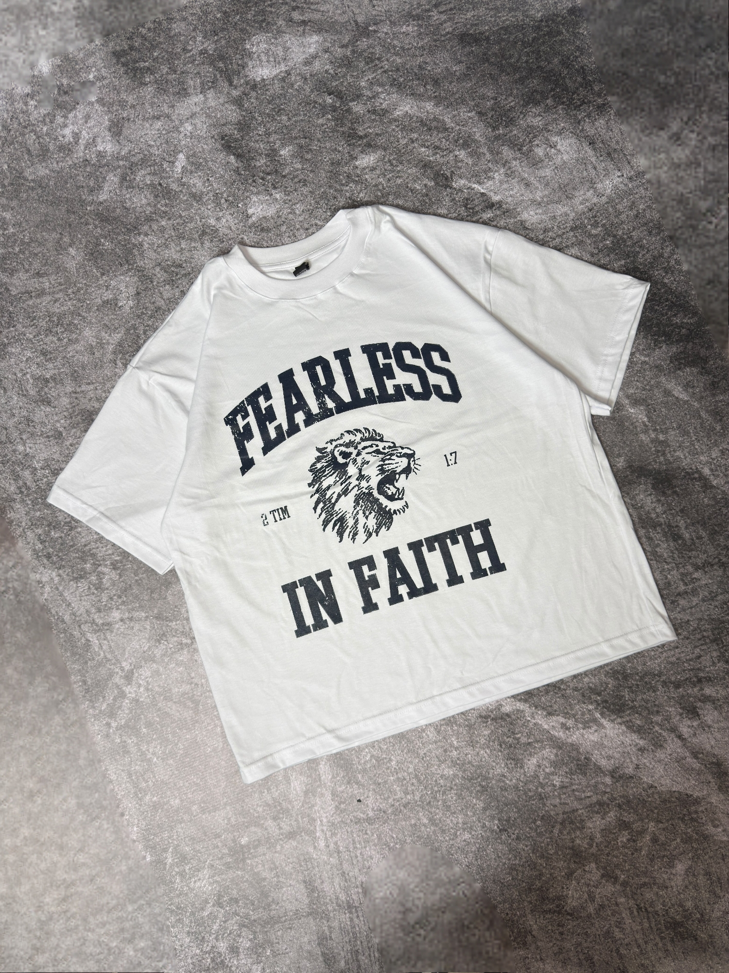 Remera Boxy Fir Fearless Cristiana - Imagen 3