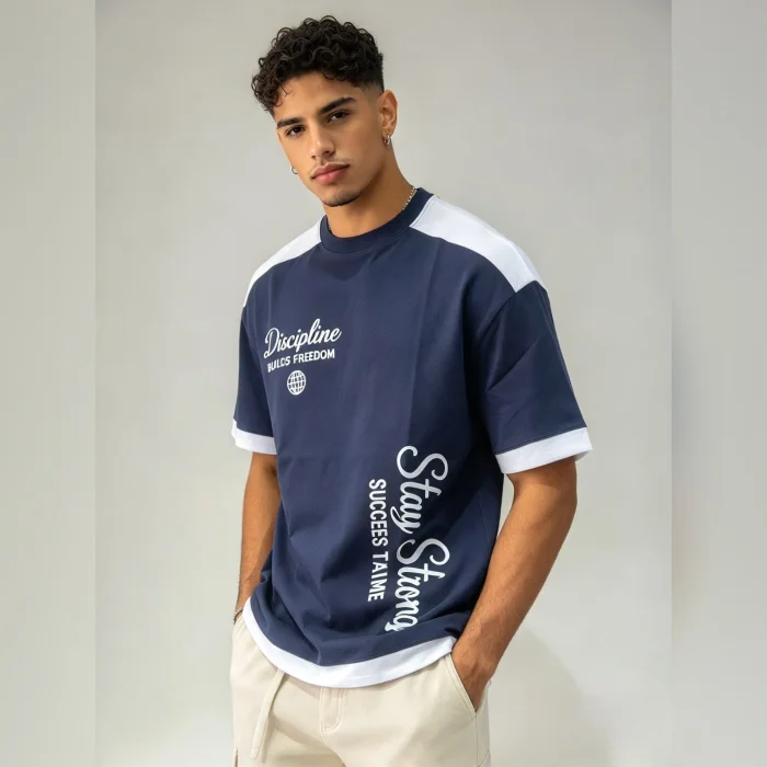 Remera Over Combinado 20.1
