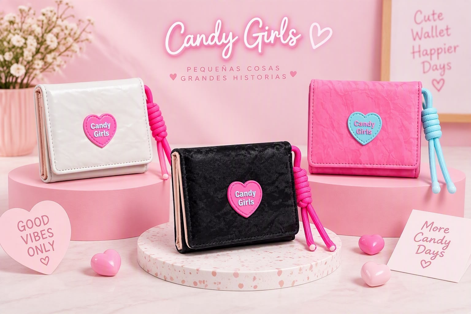 Billetera Candy Girls 1 Broche - Imagen 5