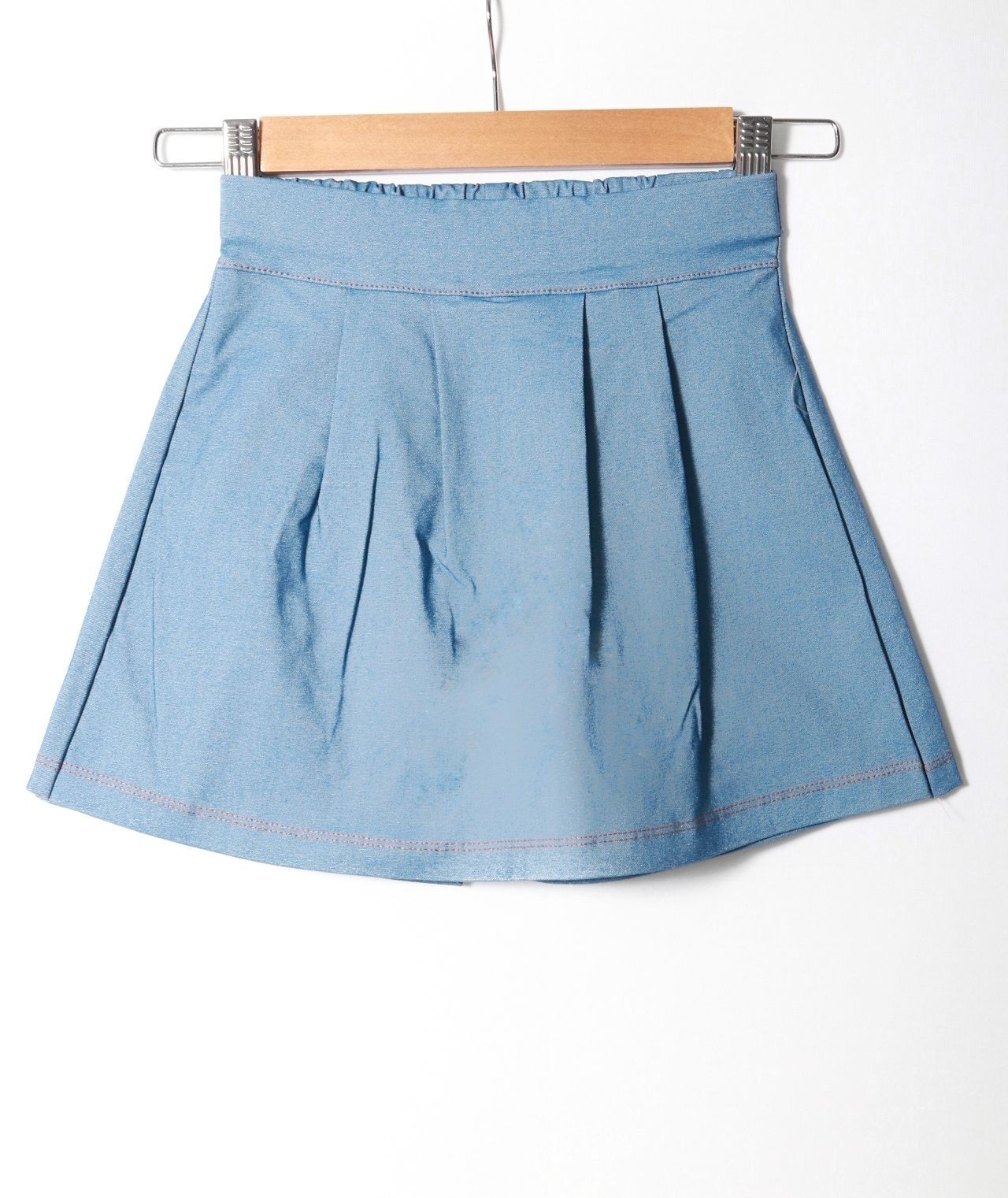 Short Pollera Simil Jean - Imagen 2