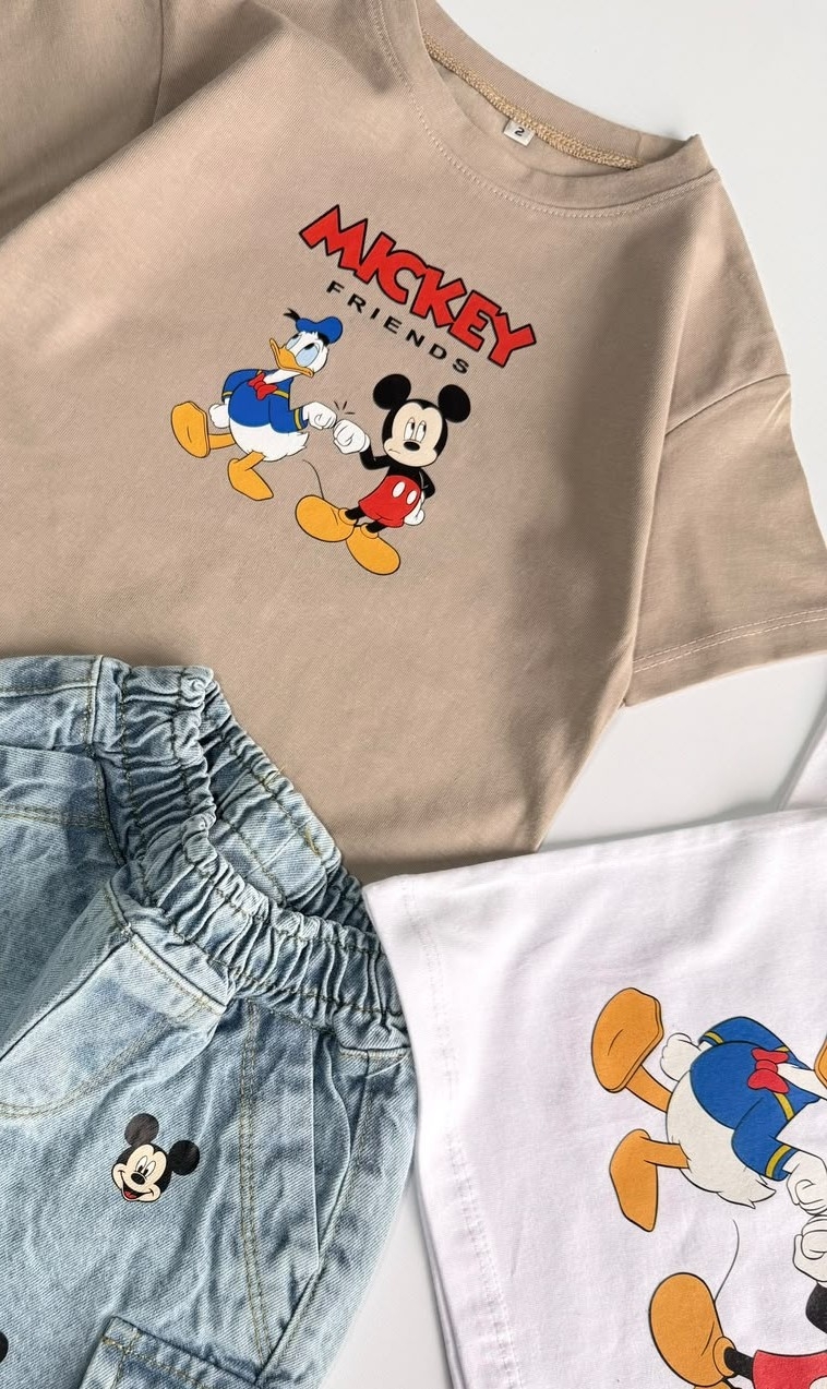Remera Mickey Friends (doble Estampado) - Imagen 2