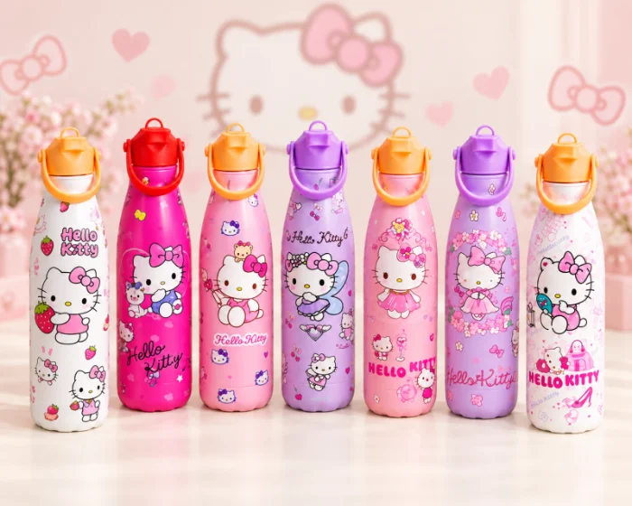 Botella Termica Infantil Diferentes Motivos - 600ml
