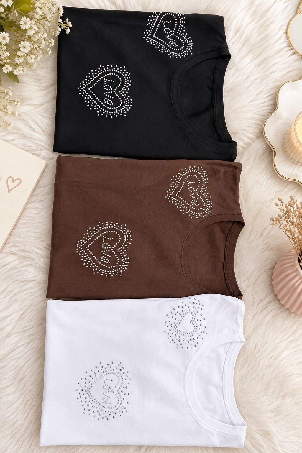Remera de Algodón con Strass - Imagen 2