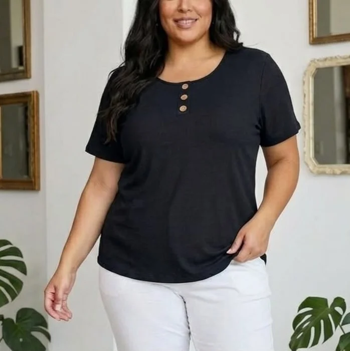 Remeras de Morley Viscosa con Botones