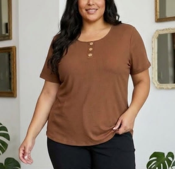 Remeras de Morley Viscosa con Botones 7al10 - Imagen 4
