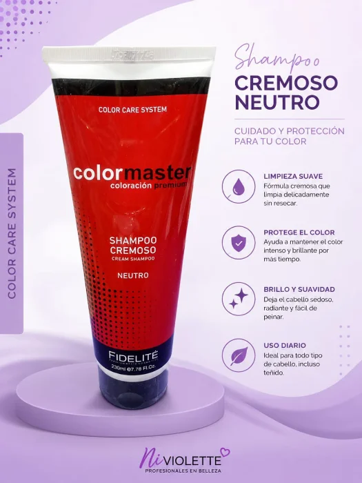 Shampoo Neutro 230 Ml Colormaster