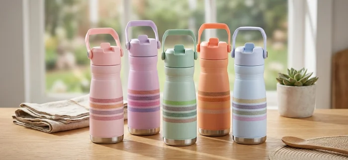 Botella Térmica Hoppie (600 Ml) con Manija
