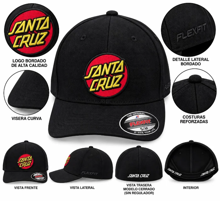 Gorra Santa Cruz Cerrada