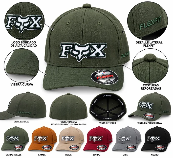 Gorra Fox Cerrada