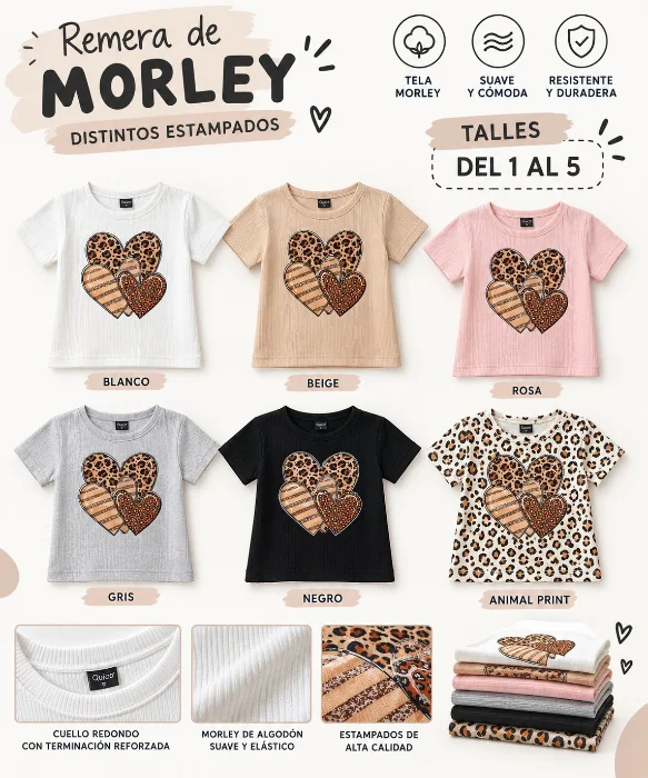 Remeras de Morley