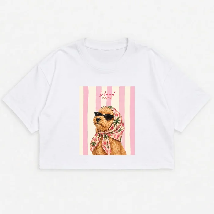 Mujer- Crop Over Perrito Astetic