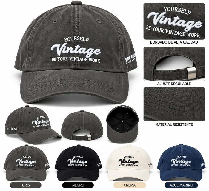 Gorra Vintage Unisex