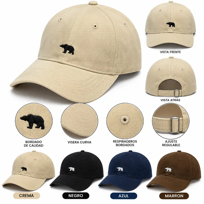 Gorra Oso Unisex