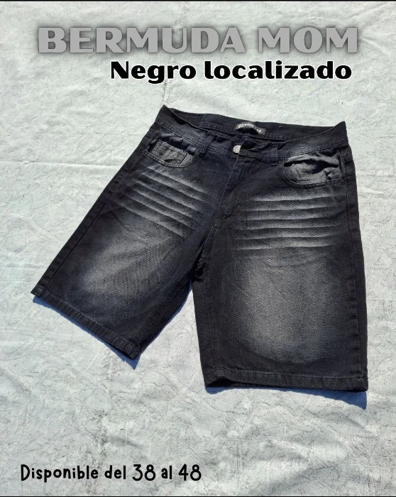 Bermuda Mom Negro