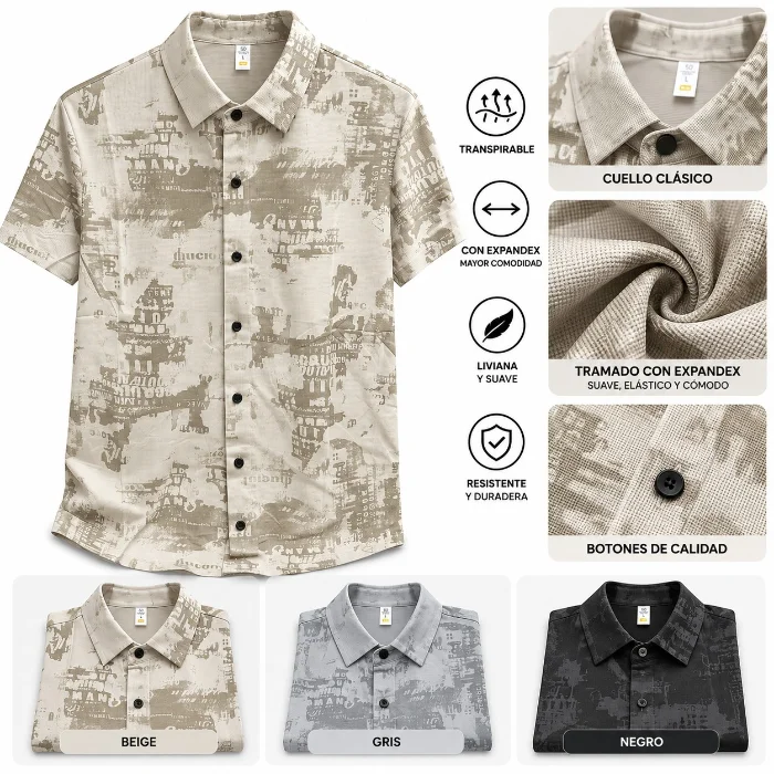 Camisa Estampada Importada