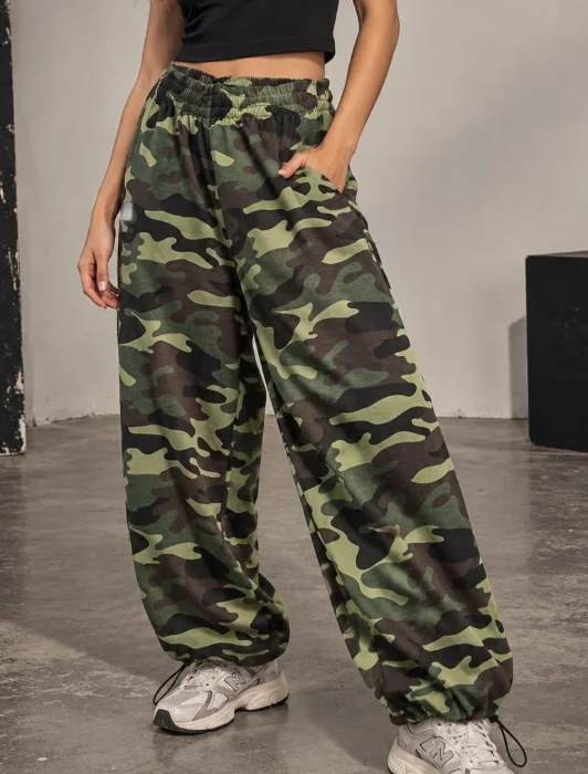 Baggy Rustico Camuflado Peinado