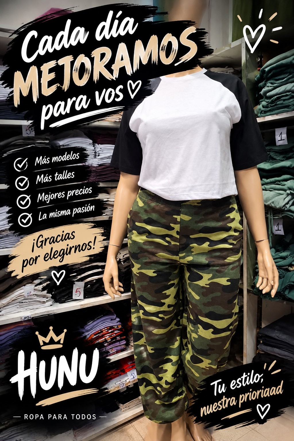 Bagyy Rustico Camuflado - Imagen 2