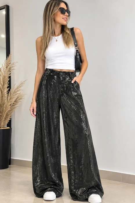 Pantalones Eco Cuero