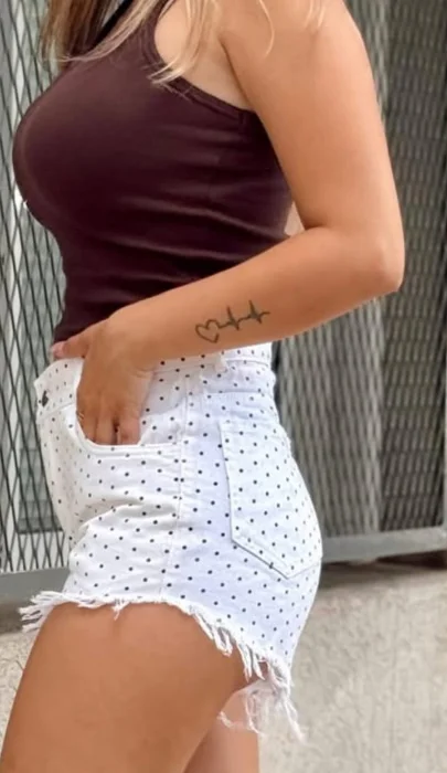 Short Playero  con  Lunares