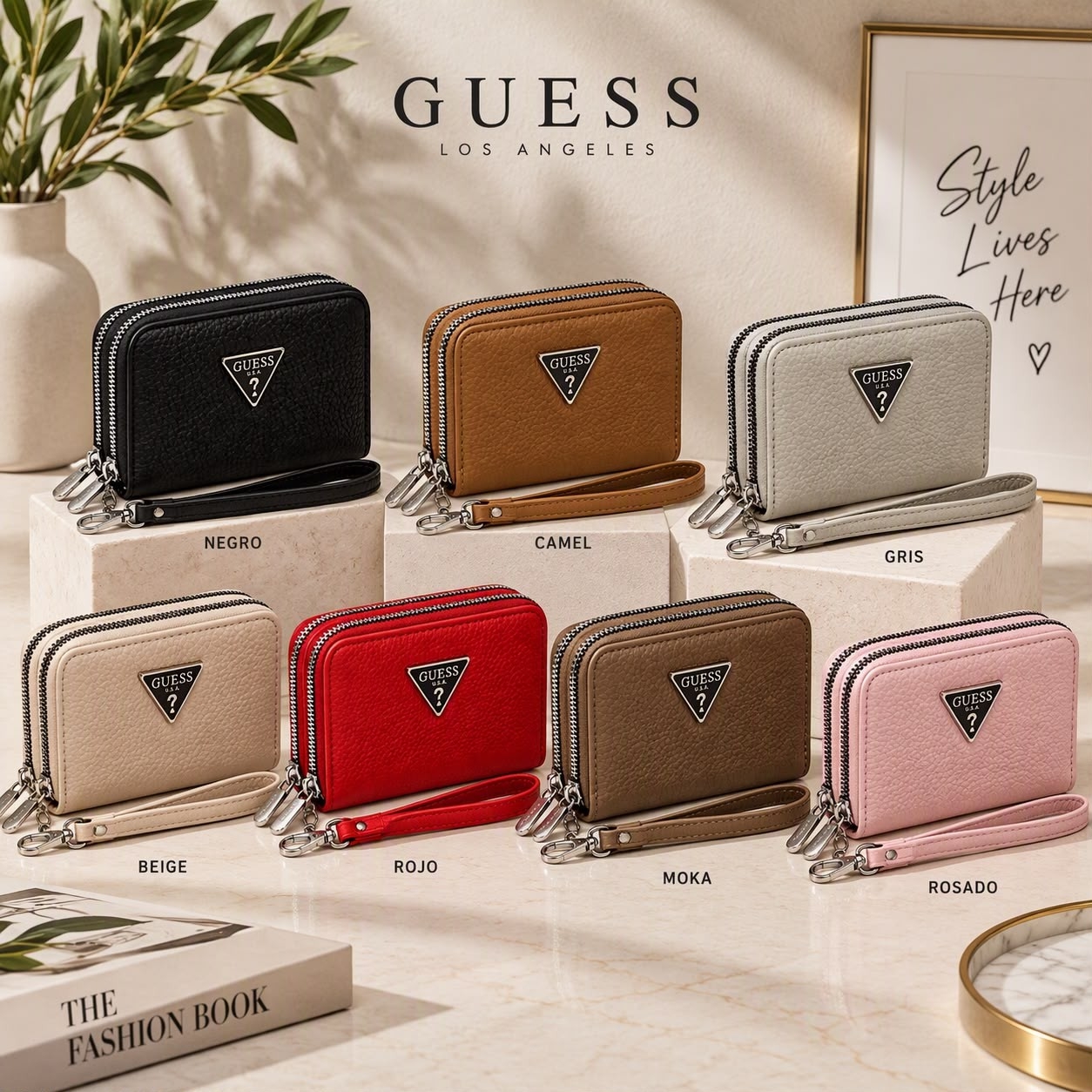 Billetera Guess 2 Cierres - Imagen 8