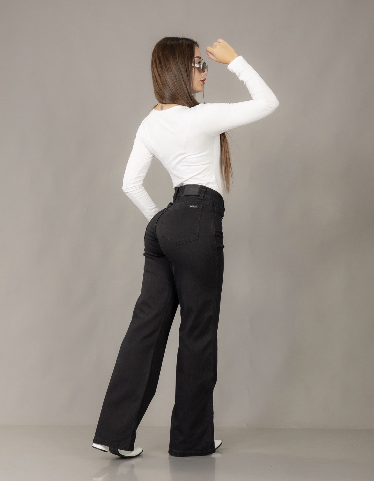 Wide Leg Negro Elastizado - IMG_6889.jpeg