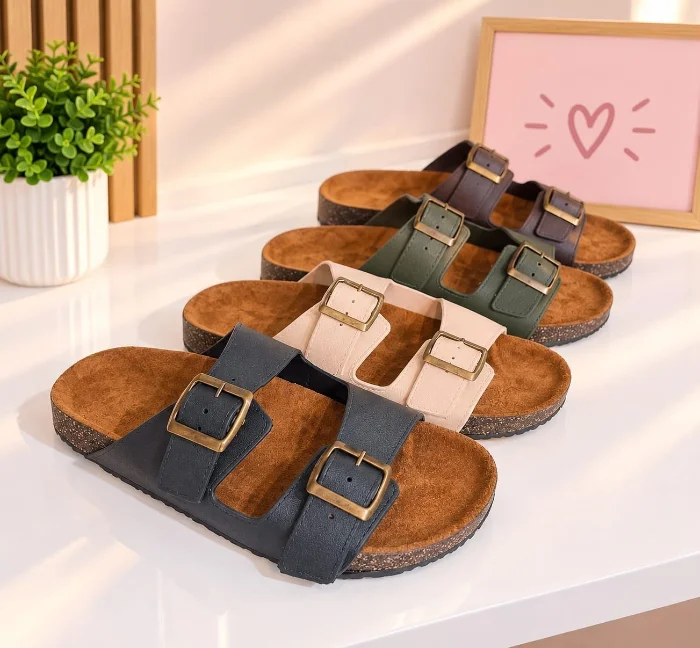 Sandalias Gomon Arizona con Hebillas